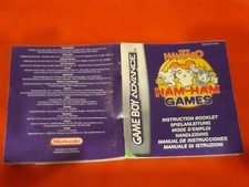 Game Boy advance livret instruction manuel NOTICE SEULE hamtaro