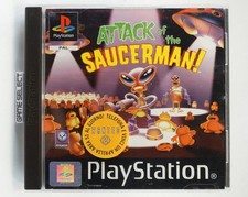 Attack OF THE Saucerman sony PLAYSTATION 1 2 3 PS1 PS2 PS3 Pal - Complète