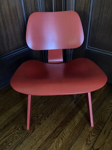 Eames lcw chair red - lcw,
