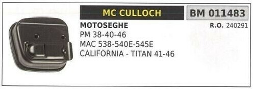 Silencieux culloch - mc,