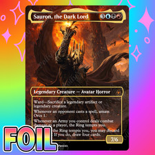 Sauron, the Dark Lord FOIL