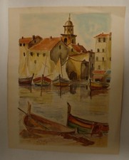 Aquarelle Patrick LE GOFF St