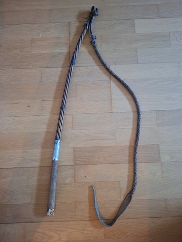 Ancien fouet cravache - ancien, cuir