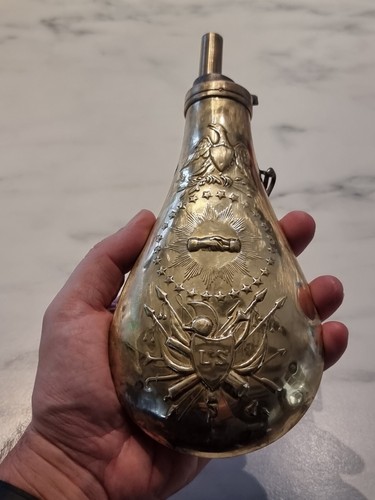 Poire poudre army 19ème - à,