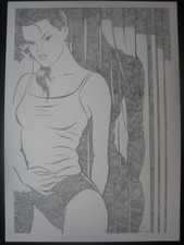 Ex-libris Walter Minus / sexy