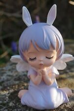 TPA008  FIGURINE BEBE FEE FAIRY FILLE  ANGE BLEU ASSIS   MANGA  HEROIC FANTASY