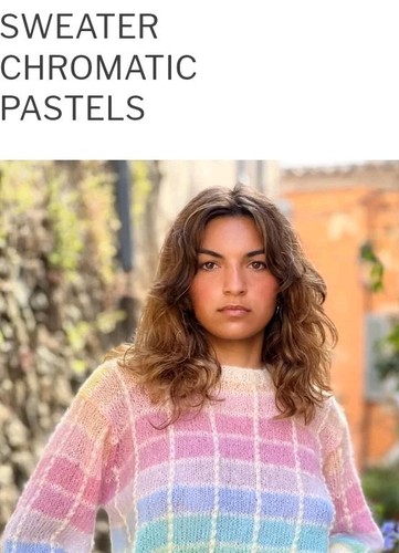 Superbe pull sty - pull, rose