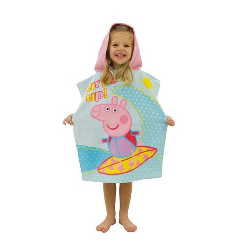 Peppa pig serviette poncho - serviette,