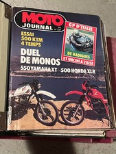 MOTO JOURNAL N°559 revue moto