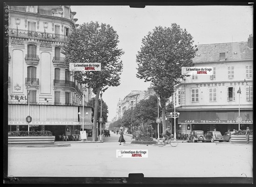 Plaque verre photo ancienne