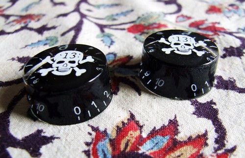 Skull knob bouton crane potard - skull,