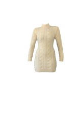 Mini robe de soiree courte dos nu rose poudré taille M