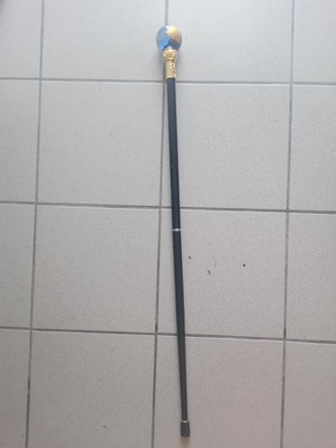 Canne marche bois noire - canne,