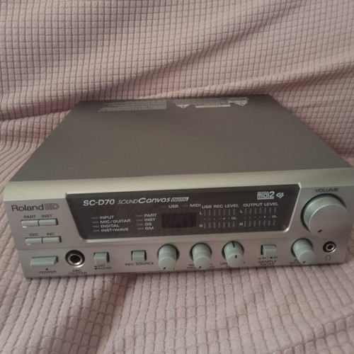 Roland d70 sound canvas - roland, sc-d70