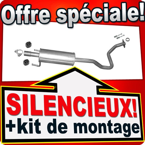 Silencieux intermédiaire pour - intermédiaire,