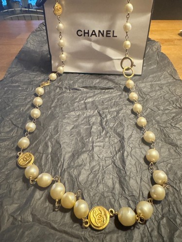 Sautoir chanel vintage - sautoir,