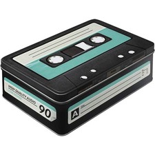 Nostalgic-Art - Boîte de Conserve de Rangement en Métal - Retro Cassette