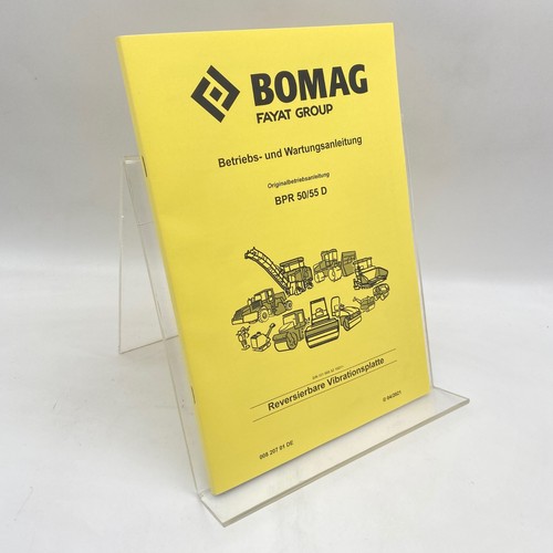 Bomag plaque vibrante - bomag,