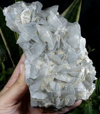 Top calcite lenticulaire bleu - top,