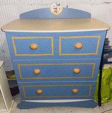 Commode  Mickey Meuble Armoire Placard chambre Fille Garçon Vintage ****