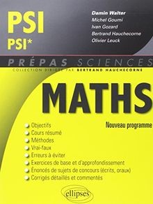 Maths psi programme - maths,