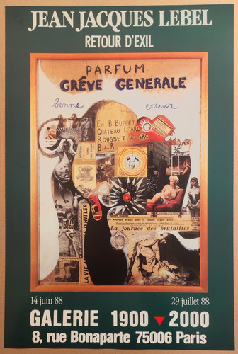 Jean jacques lebel affiche - jean-jacques,
