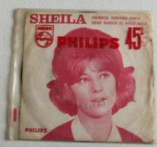 Sheila , première surprise party / viens danser le hully gully  ,  45 tours