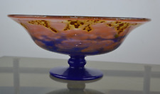 Rare coupe en verre marmoréen
