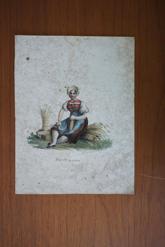 Belle litho couleur xix - litho, xix°