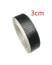 Bande film Vinyle Carbone 3D Rouleau 300 x 3cm Covering Couleur NOIR