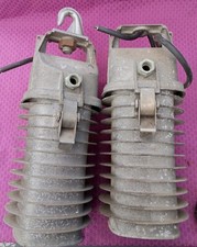 Vintage UNE suspension lampe industrielle Philips 50's -Rétro- 2 DISPONIBLES. C3