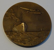 Medaille Compagnie des messageries maritimes 1957 ship medal