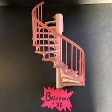 Lego Scala Spiral Staircase Railing Seg Salmon Rampe Plus Escalier 3290 Rose