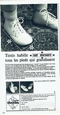 Publicité Advertising 099  1968  chaussures bébé  Tintin