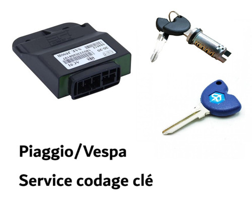 Service codage clé puce vespa - service,