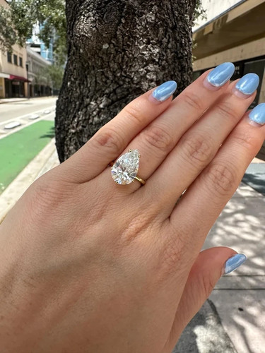 Bague diamant mariage - , or