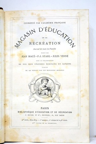 Livre ancien mace stahl - ancien, verne
