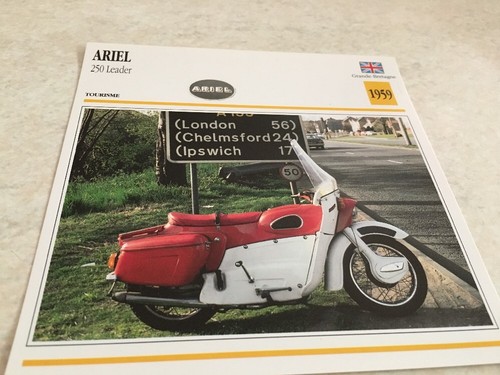 Carte moto ariel 250 - carte,