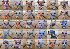 LPS Littlest petshop pet shop chien chat européen teckel colley cat dog rare 
