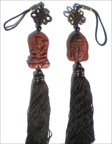 Amulettes bouddha déesse bois - bouddha,
