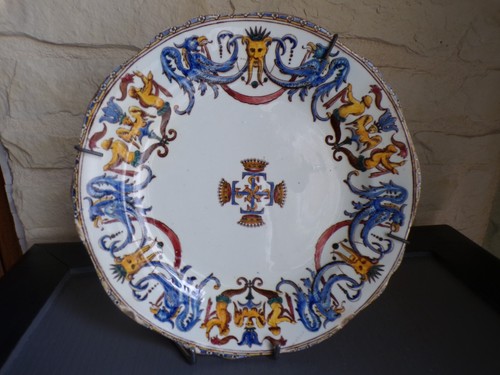 Assiette ancienne gien - assiette,