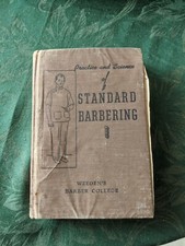 Practice and Science of Standard Barbering Weeden's Barber College acceptable 