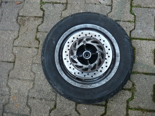 Jante avant avec pneu michelin - jante,