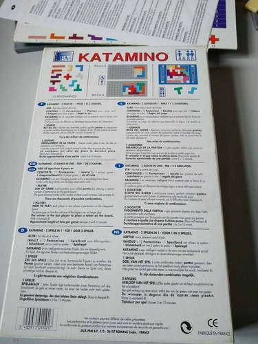 Jeu socèté katamino - de,