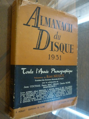 Almanach disque 1951 - disque,