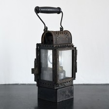 Ancienne lanterne Lampes SNCF Epervier Gillet Cheminot vintage France PLM