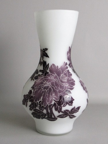 Pot verre art déco - pot,
