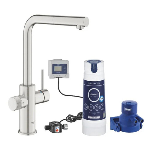 Robinet cuisine grohe blue - cuisine,