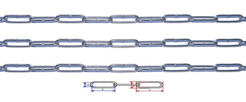 Chaine diamètre 5mm maillon - chaine,