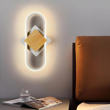 Applique Murale Interieur LED 14W,Applique Murale Design Carré Blanc,Applique Mu